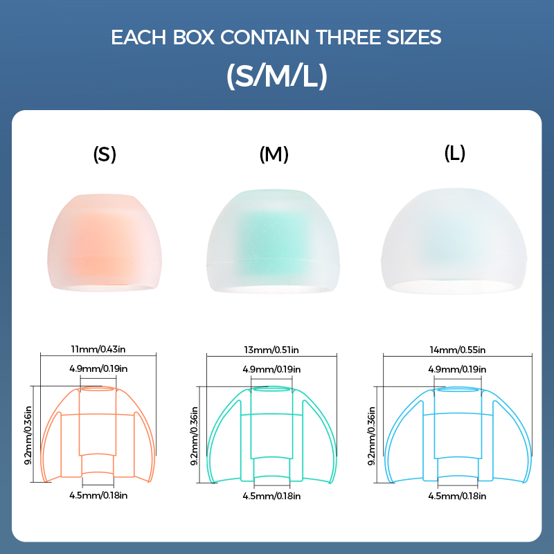 Hifiishirr Candy Color Silicon - Silicone Ear Tip Replacement บทวิจารณ์และราคา
