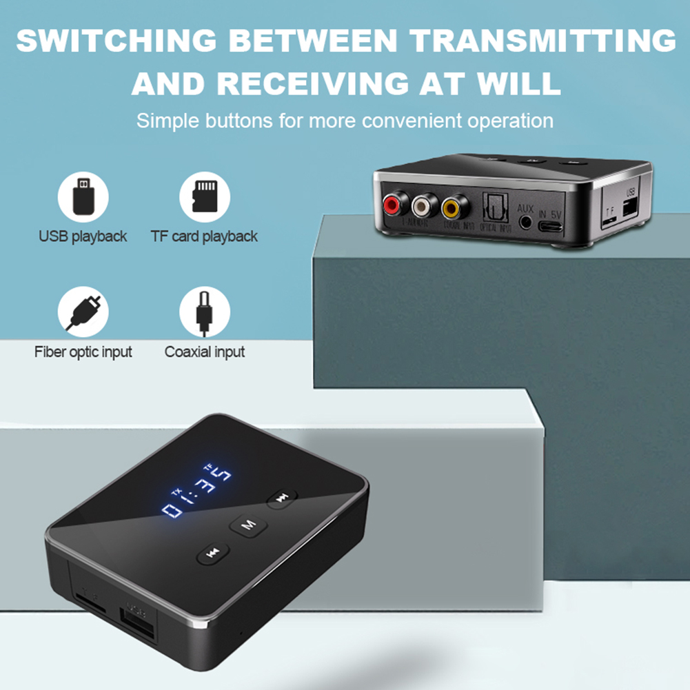 BT 5.4 Transmitter Receiver wi - Bluetooth Adapter Receiver บทวิจารณ์และราคา