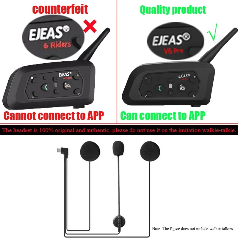EJEAS V6 PRO+ Motorcycle Helme - Usb C Earphone บทวิจารณ์และราคา