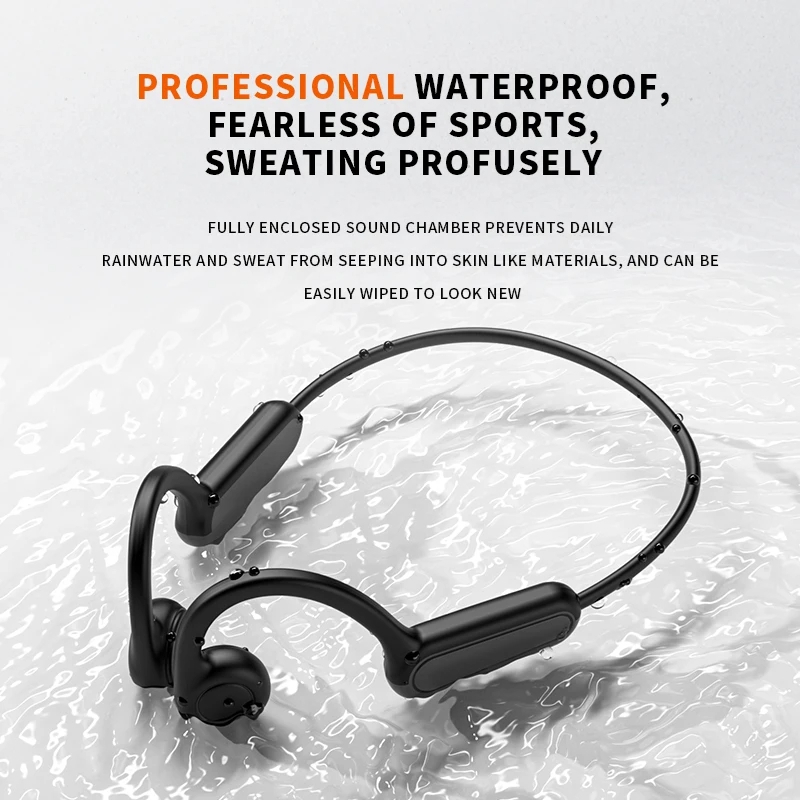 Bone Conduction IPX5 Headphone - Bluetooth Headset On Ear บทวิจารณ์และราคา