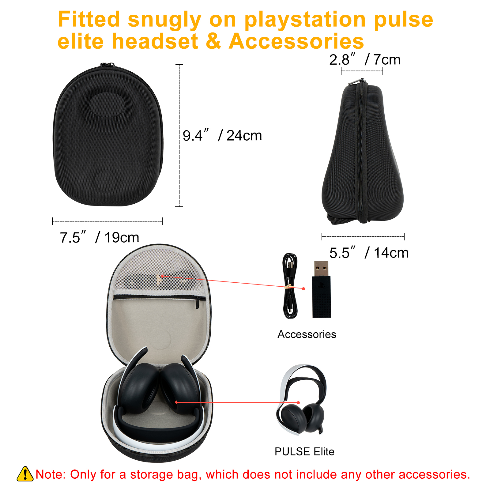 New Portable Hard EVA Protecti - Headphone Case Hard บทวิจารณ์และราคา