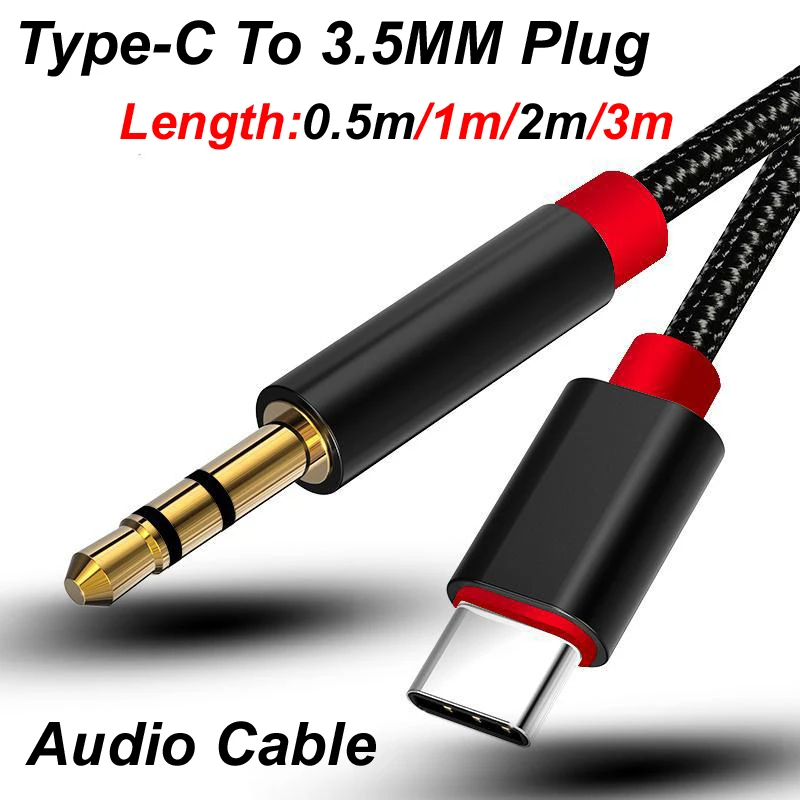 0.5m/1m/2m/3m Type-C USB-C To  - Audiophile Headphone Wired บทวิจารณ์และราคา