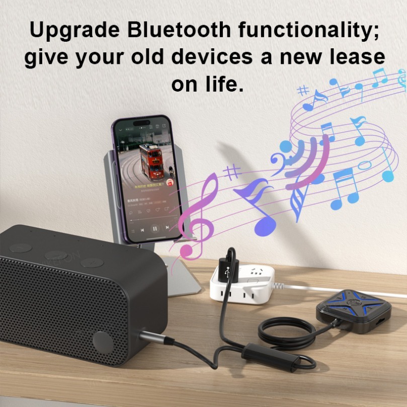 Universally Bluetooth 5.3 Car  - Bluetooth Adapter Receiver บทวิจารณ์และราคา
