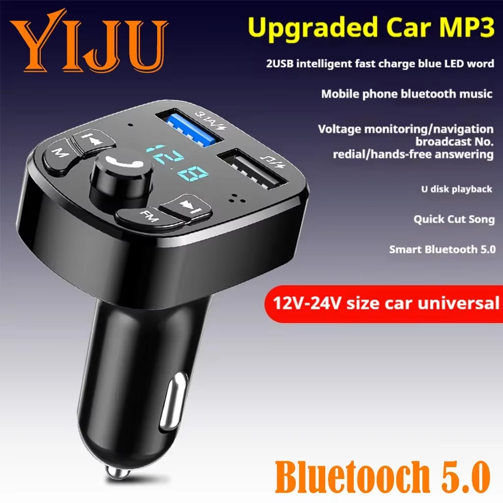 Car Bluetooth 5.0 Fm Transmitt - Bluetooth Adapter Receiver บทวิจารณ์และราคา