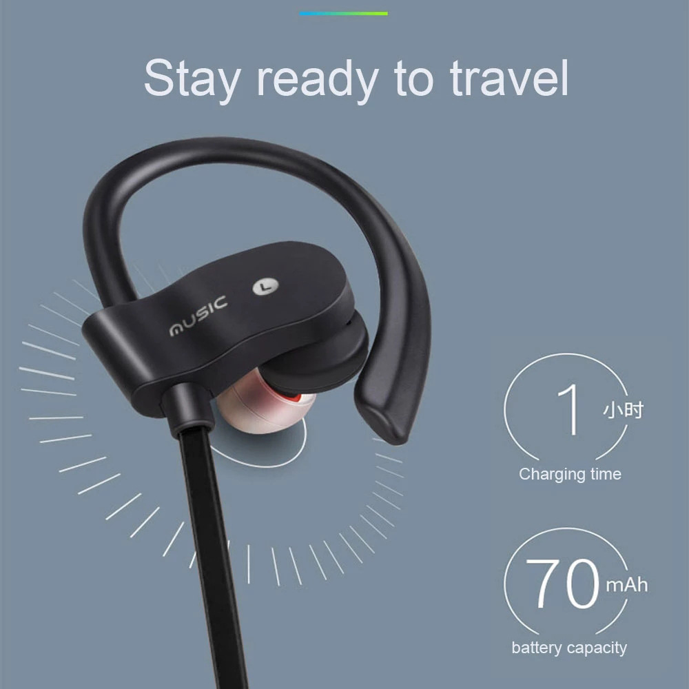 Sports Wireless Bluetooth Head - Sports Earphone Hook บทวิจารณ์และราคา