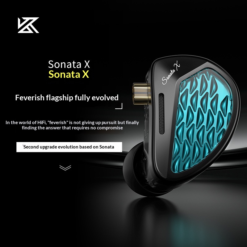 KZ Sonata X In-Ear Monitor Ear - Audiophile Headphone Wired บทวิจารณ์และราคา