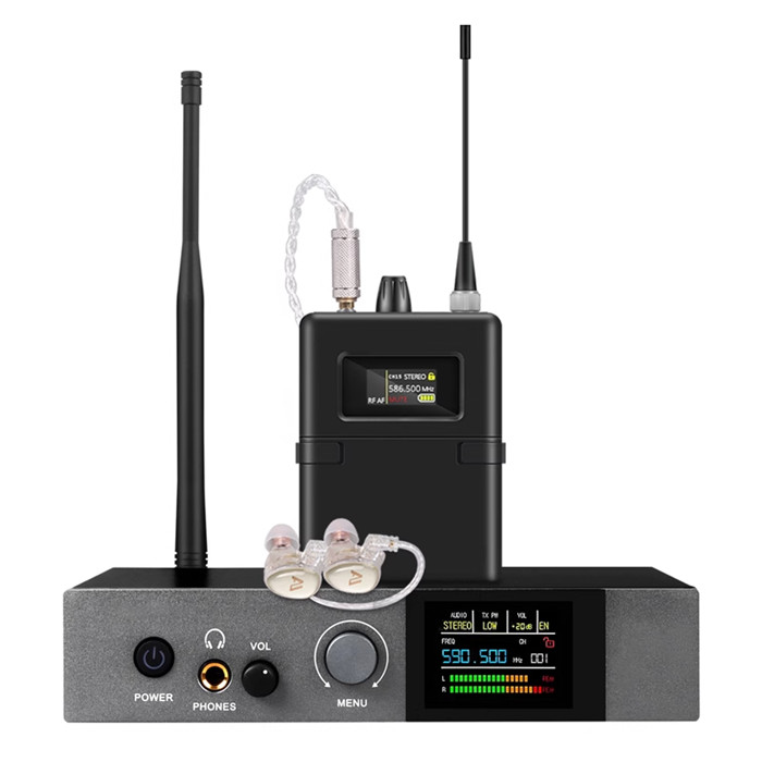 590-599mhz stereo IEM UHF Stag - In Ear Monitor Iem บทวิจารณ์และราคา