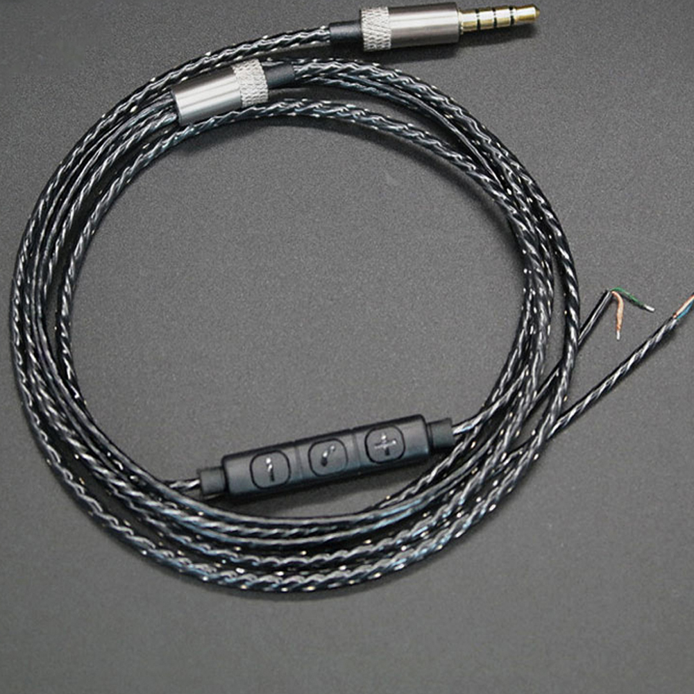 3.5mm Jack Headset Line DIY Ea - Audiophile Headphone Wired บทวิจารณ์และราคา