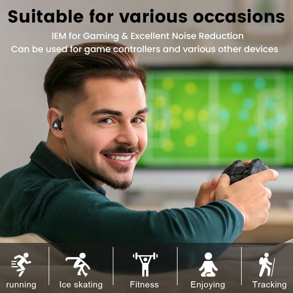 AK6 Gaming Earbuds With Mic –  - Wired Earphone Mic บทวิจารณ์และราคา