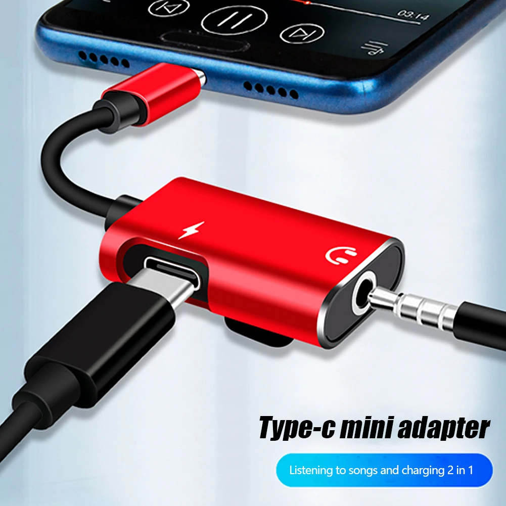 2-in-1 USB-C to 3.5mm Jack Ada - Earphone Splitter Jack บทวิจารณ์และราคา