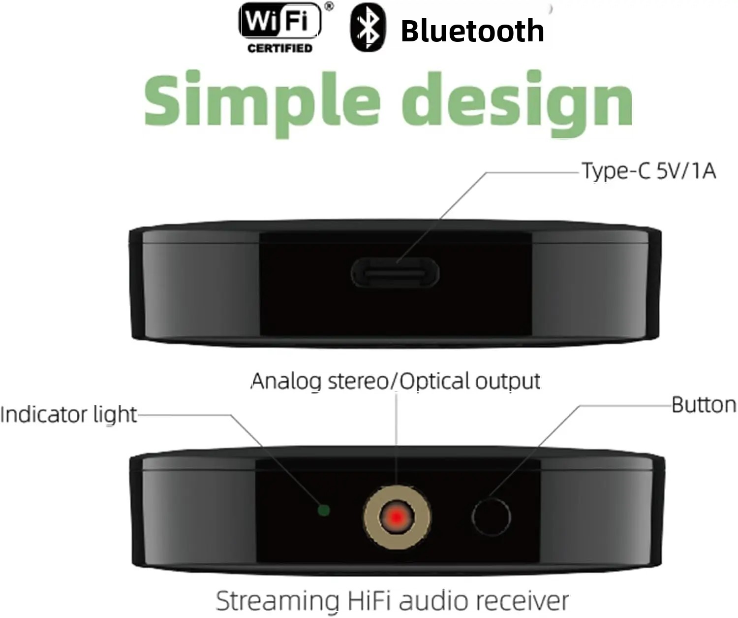 Olio Bluetooth 5.2 Hi-Res Audi - Bluetooth Adapter Receiver บทวิจารณ์และราคา