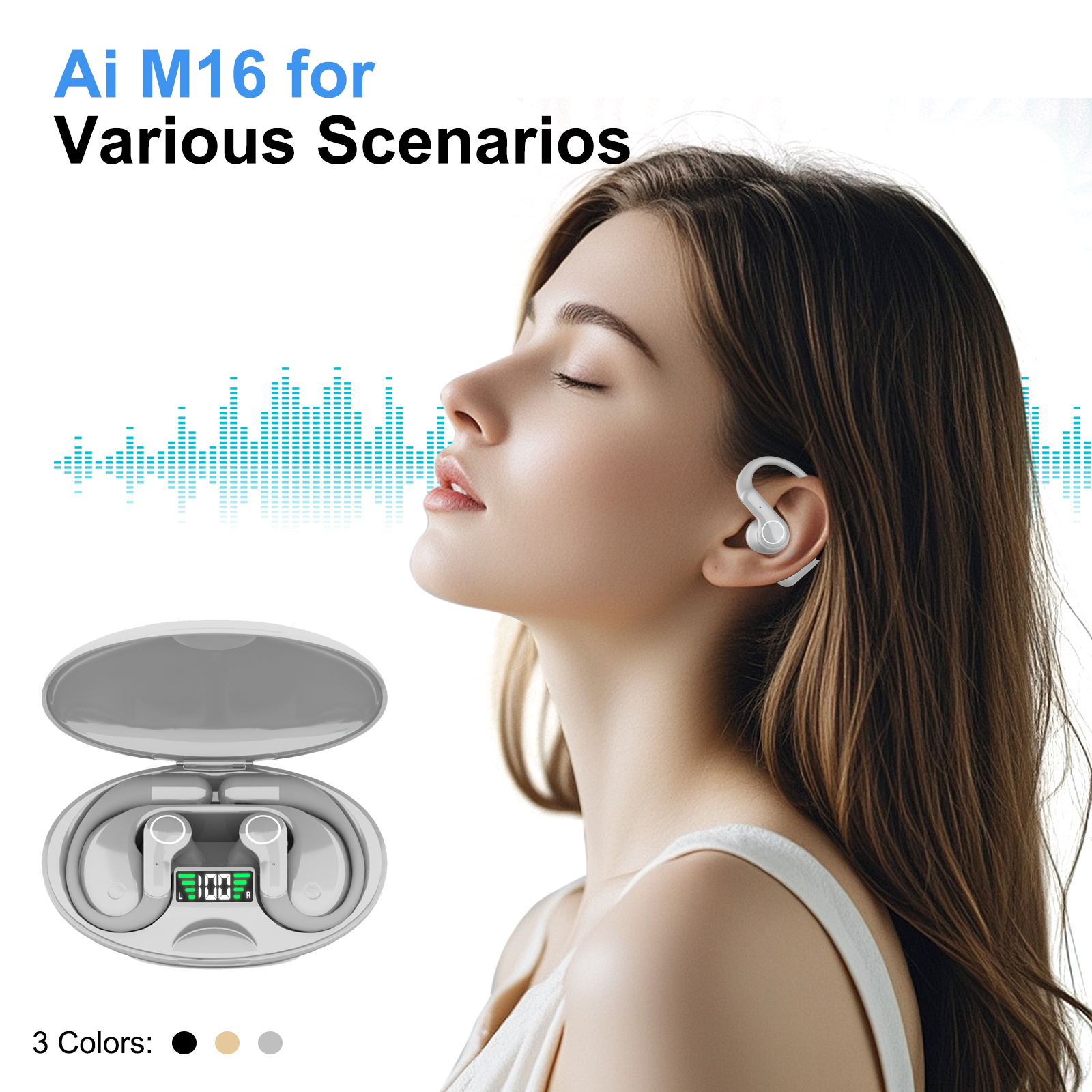 Ai Translator Earbud Device Re - Earbuds Charging Case บทวิจารณ์และราคา