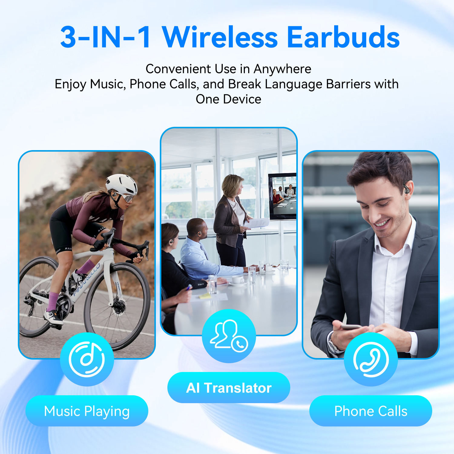Ai Translator Earbud Device Re - Earbuds Charging Case บทวิจารณ์และราคา
