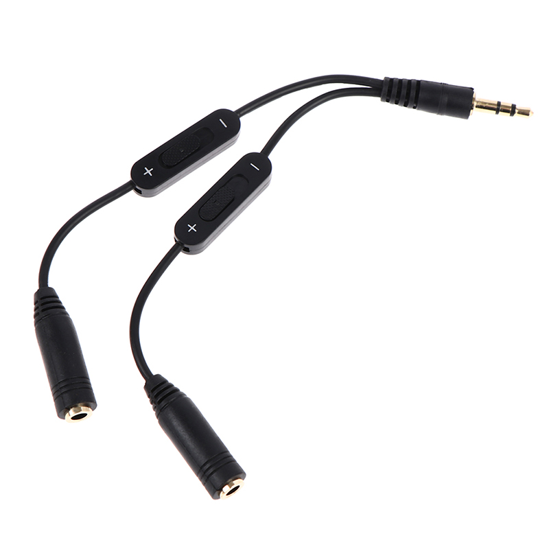 1pc 1 In 2 Out 3.5mm Stereo Ma - Audio Splitter Y บทวิจารณ์และราคา