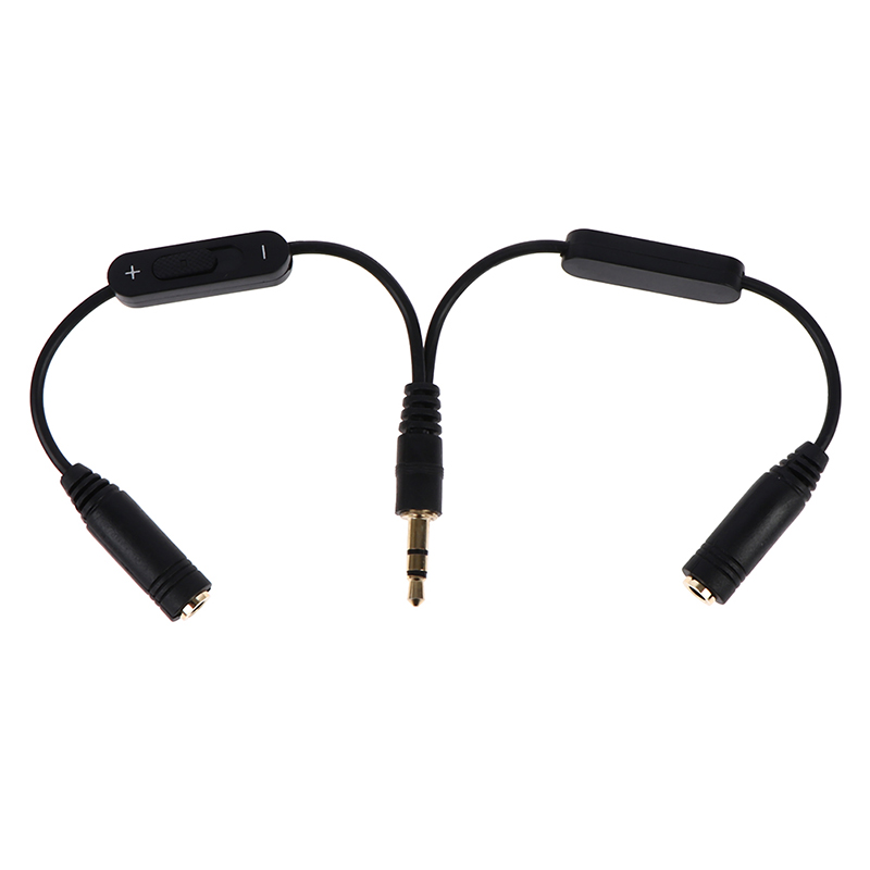 1pc 1 In 2 Out 3.5mm Stereo Ma - Audio Splitter Y บทวิจารณ์และราคา