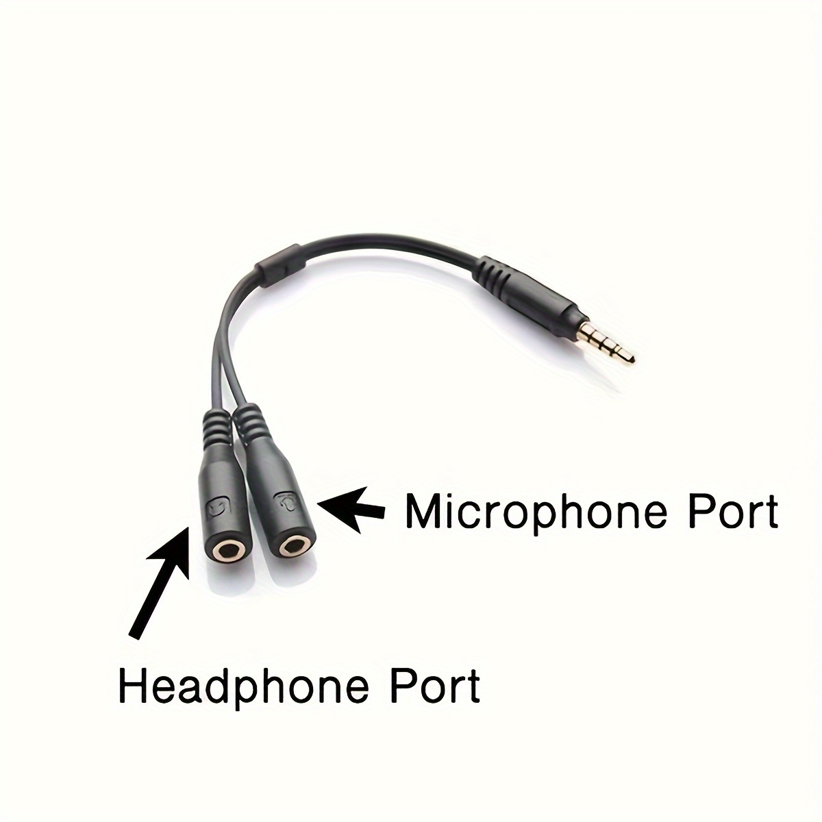 3.5mm Stereo Audio 1Male to 2  - Audio Splitter Y บทวิจารณ์และราคา