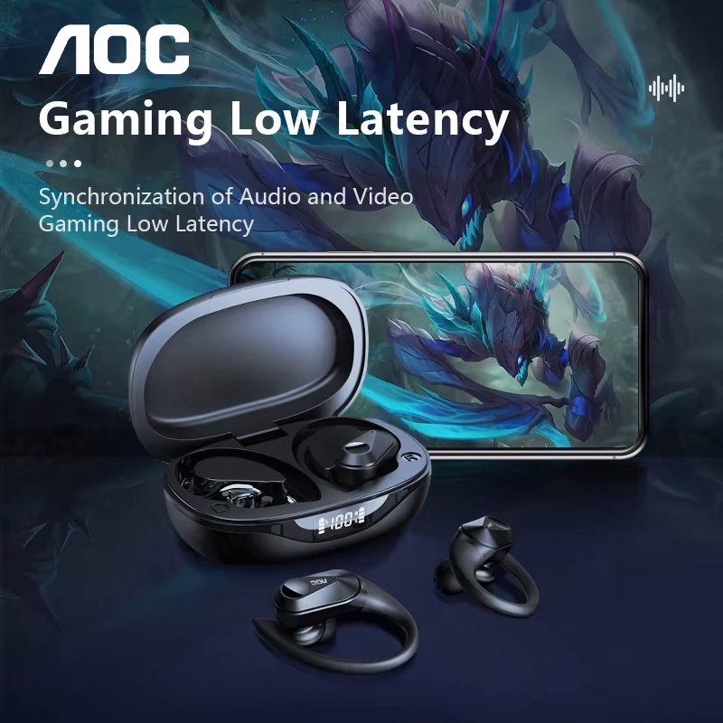 Choice AOC Sports Headset Wire - Sports Earphone Hook บทวิจารณ์และราคา