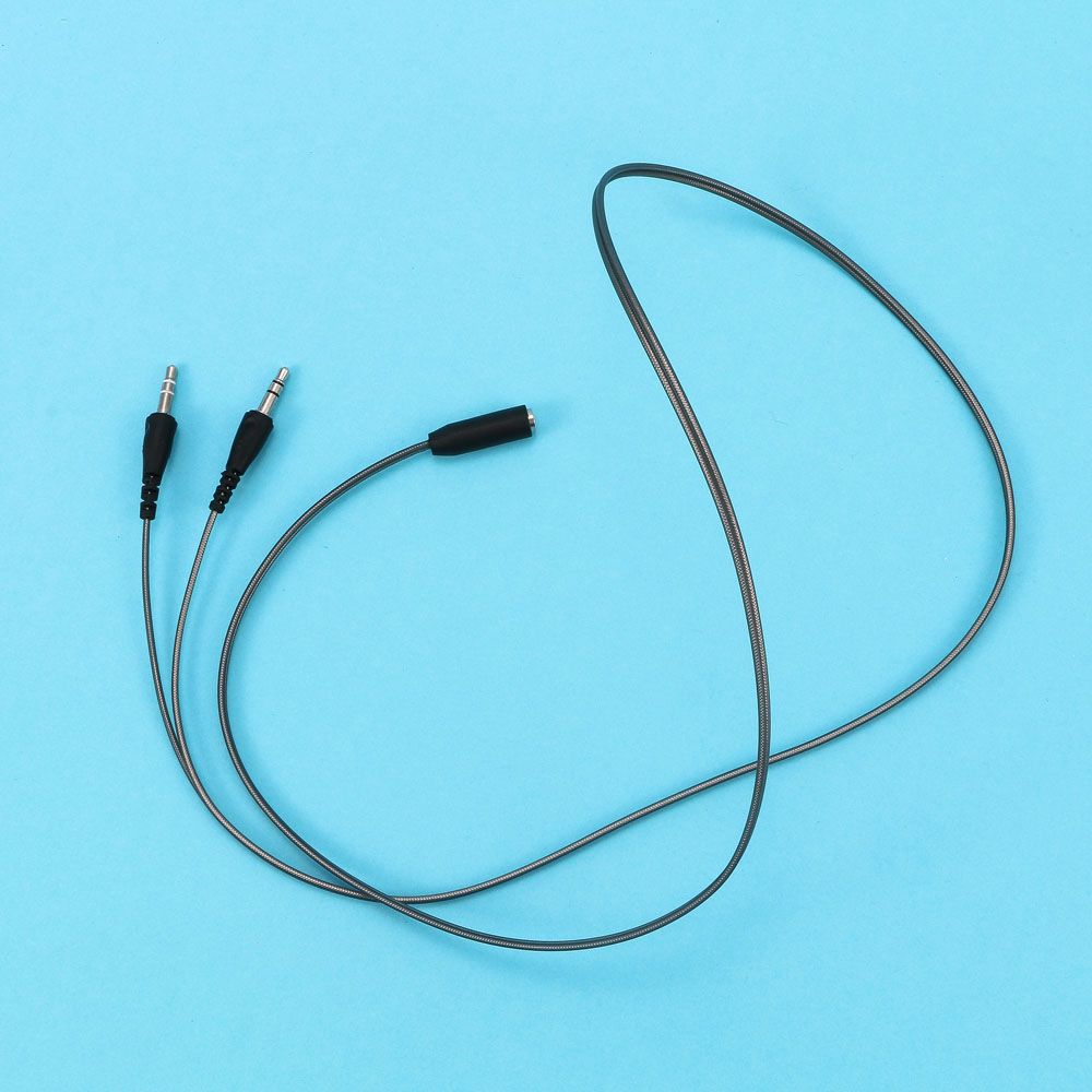 1M 3.5MM Female To 2 Male PC A - Earphone Splitter Jack บทวิจารณ์และราคา