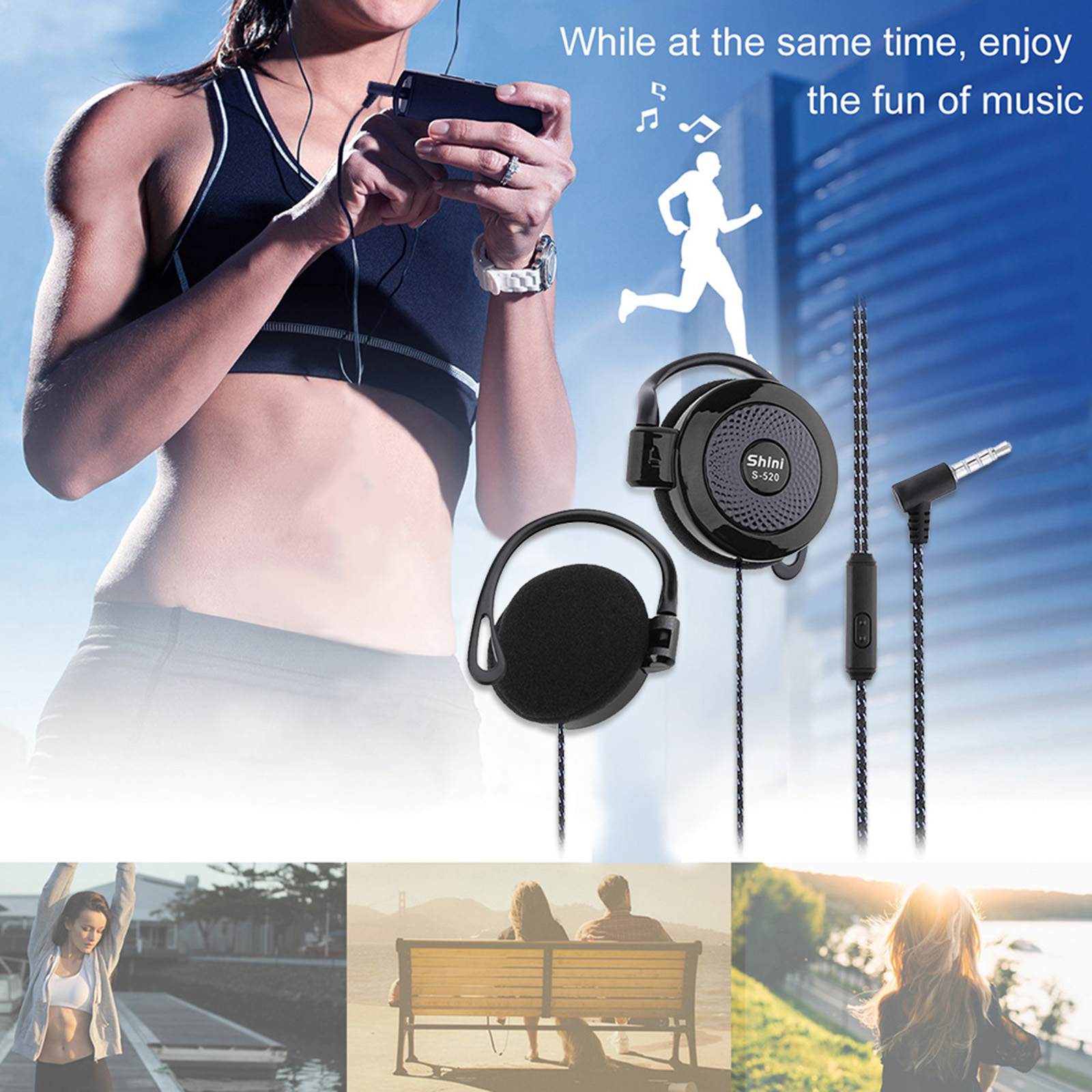 【Sale】3.5mm Wired Headset Ear  - Audiophile Headphone Wired บทวิจารณ์และราคา
