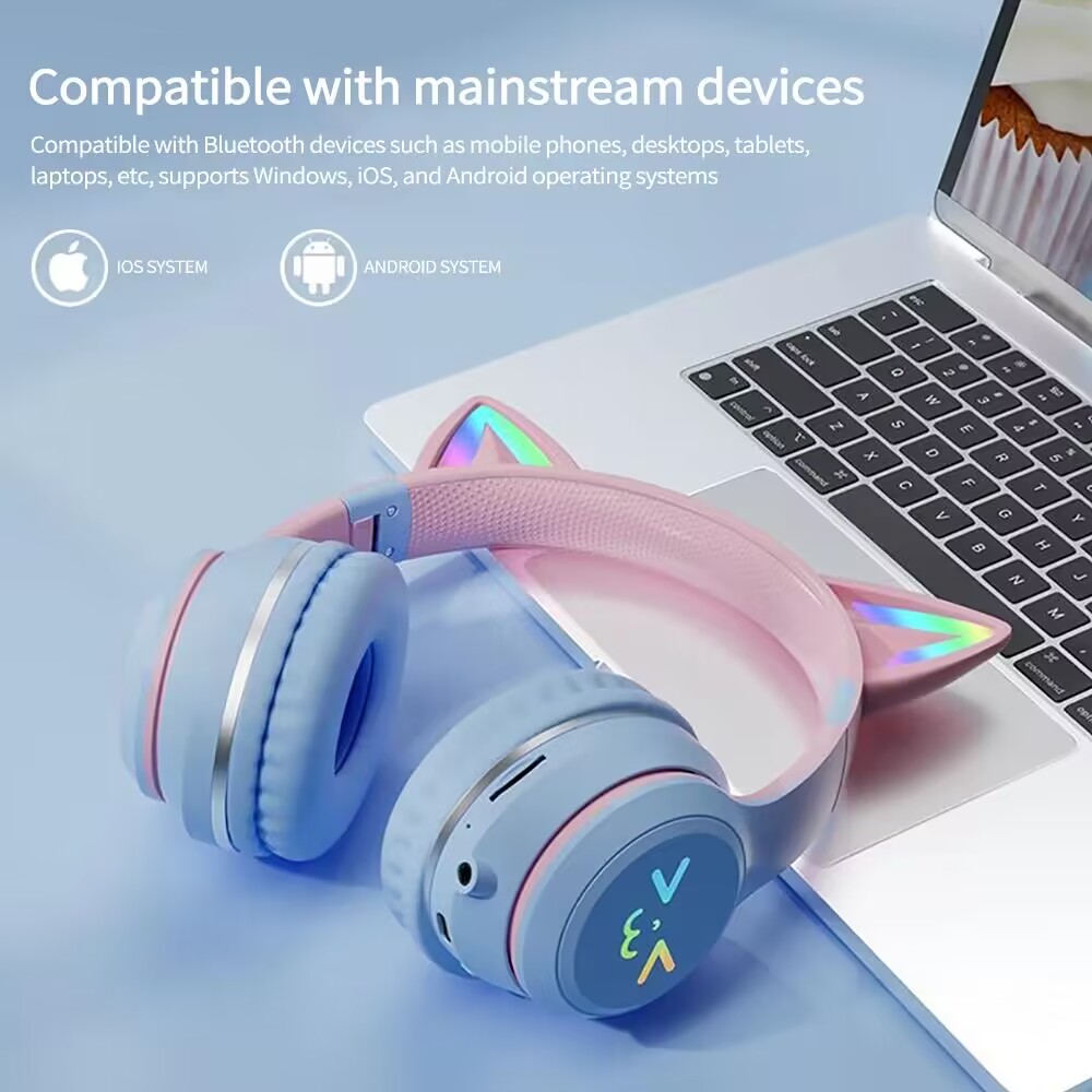 RGB Glow Earphones Wireless Ea - Gaming Headset Rgb บทวิจารณ์และราคา