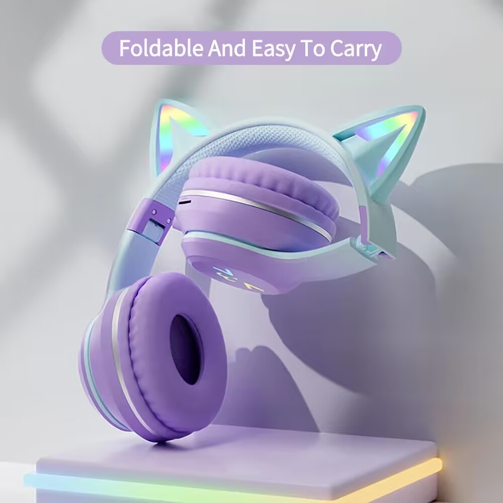 RGB Glow Earphones Wireless Ea - Gaming Headset Rgb บทวิจารณ์และราคา