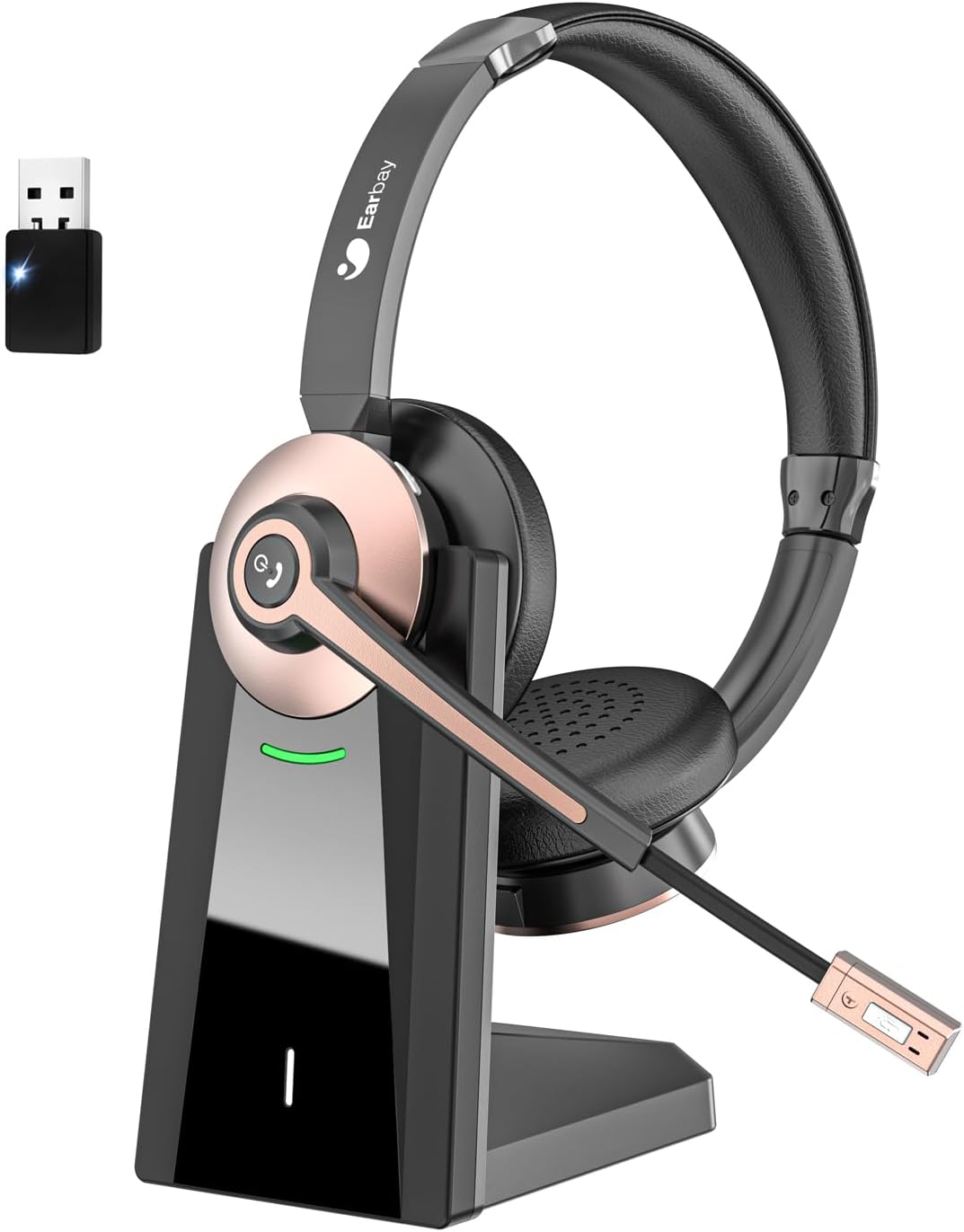 Wireless Headset with Mic, Noi - Noise Cancelling Headphone บทวิจารณ์และราคา