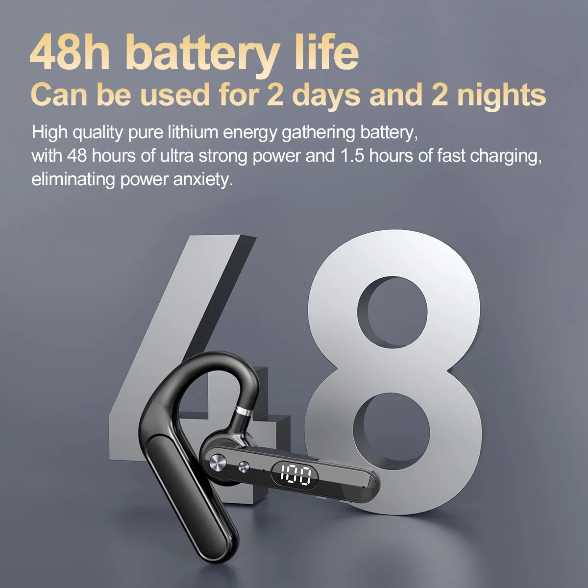Wireless Bluetooth Headphones  - Noise Cancelling Headphone บทวิจารณ์และราคา