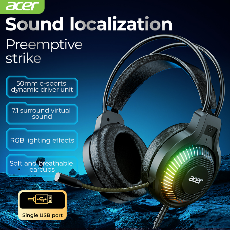 RGB Cool Lighting Wired Earpho - Gaming Headset Rgb บทวิจารณ์และราคา