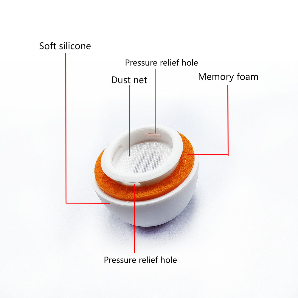 1 Pairs Memory Foam Ear Tips f - Earphone Foam Tip บทวิจารณ์และราคา