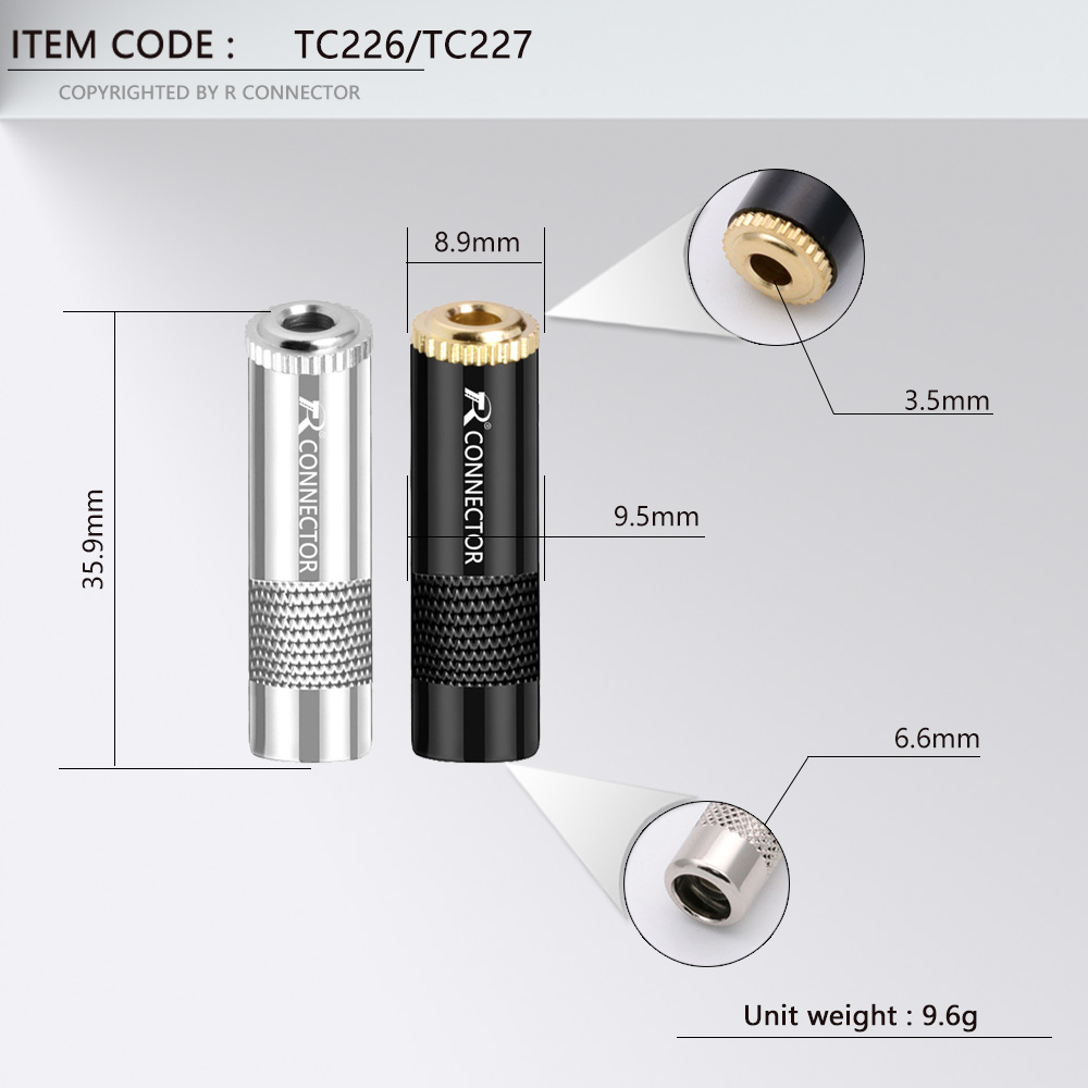 10pcs Audio 3.5mm/6.35mm Jack  - Audiophile Headphone Wired บทวิจารณ์และราคา