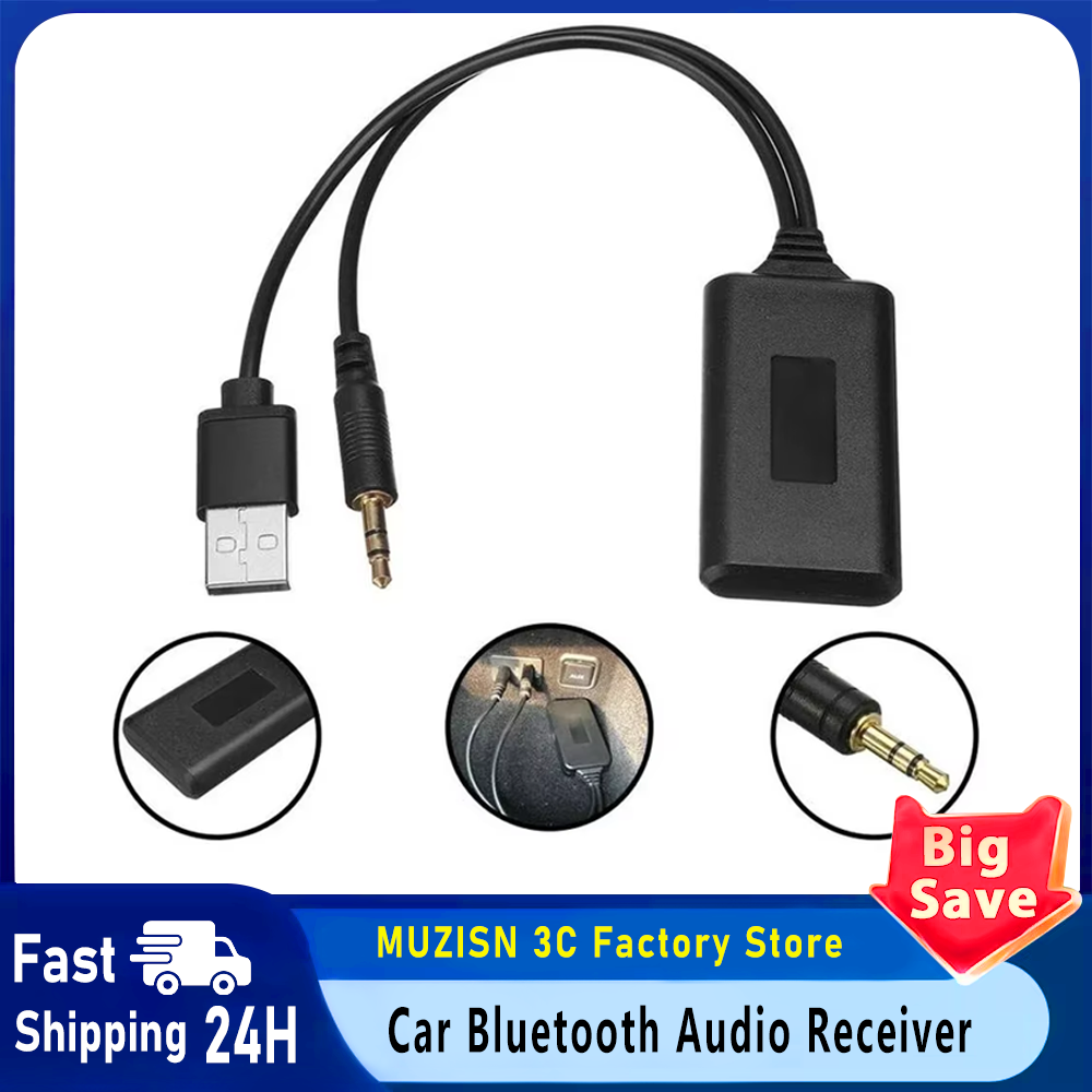 Universal Car Wireless Bluetoo - Bluetooth Adapter Receiver บทวิจารณ์และราคา
