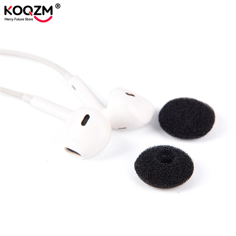 30pcs Sponge Covers Tips Black - Earphone Foam Tip บทวิจารณ์และราคา
