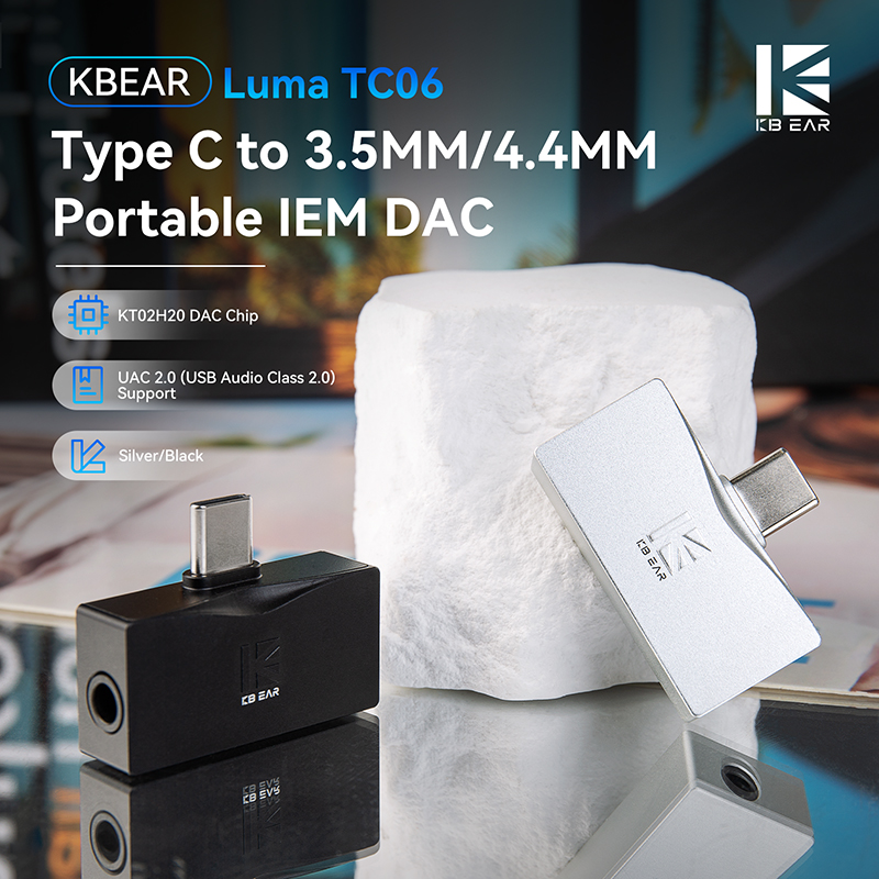 KBEAR Luma TC06 Type C to 3.5M - In Ear Monitor Iem บทวิจารณ์และราคา