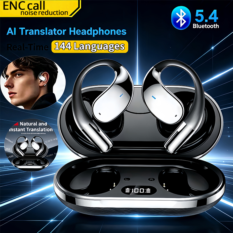 2026 New AI Translation Earbud - Earbuds Charging Case บทวิจารณ์และราคา