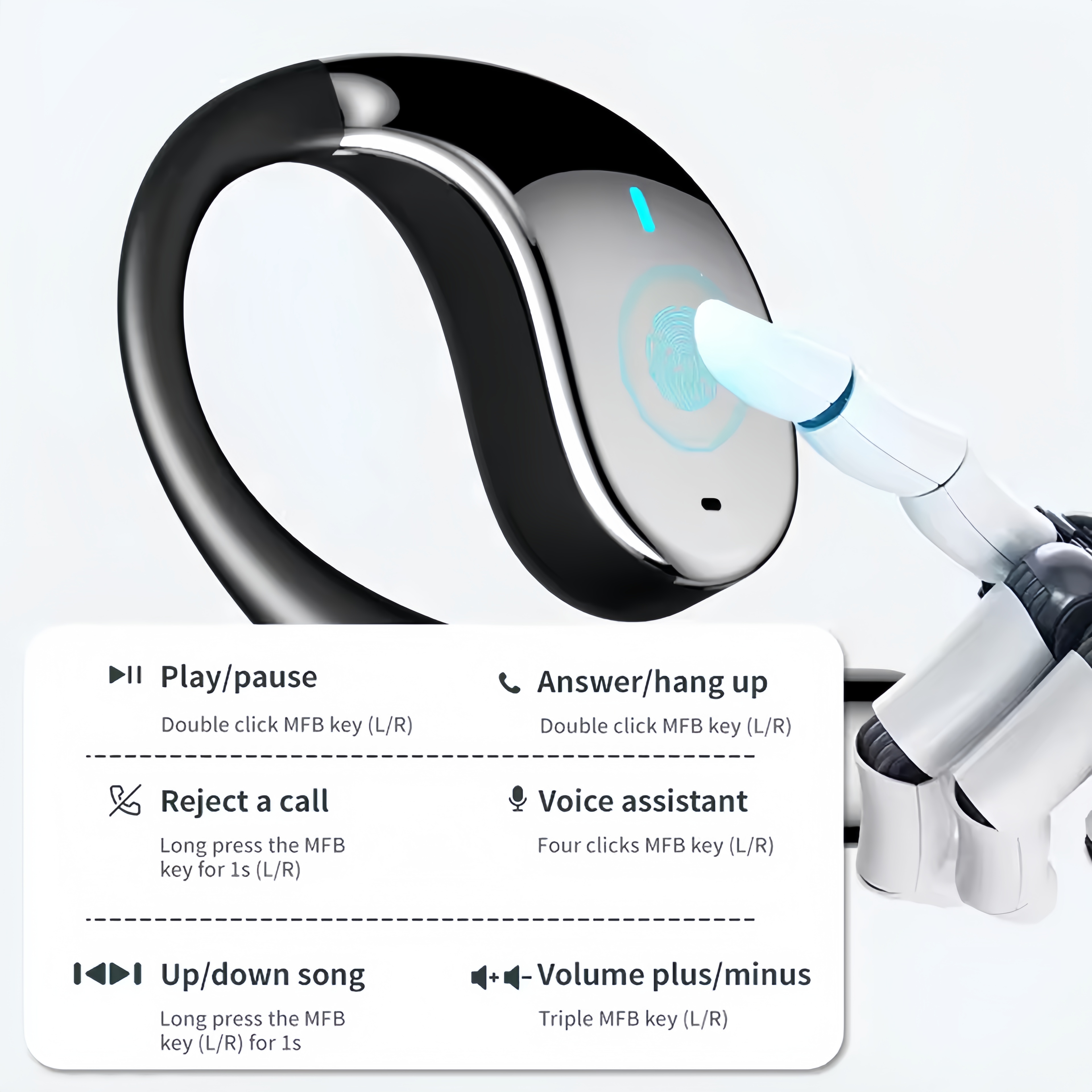2026 New AI Translation Earbud - Earbuds Charging Case บทวิจารณ์และราคา