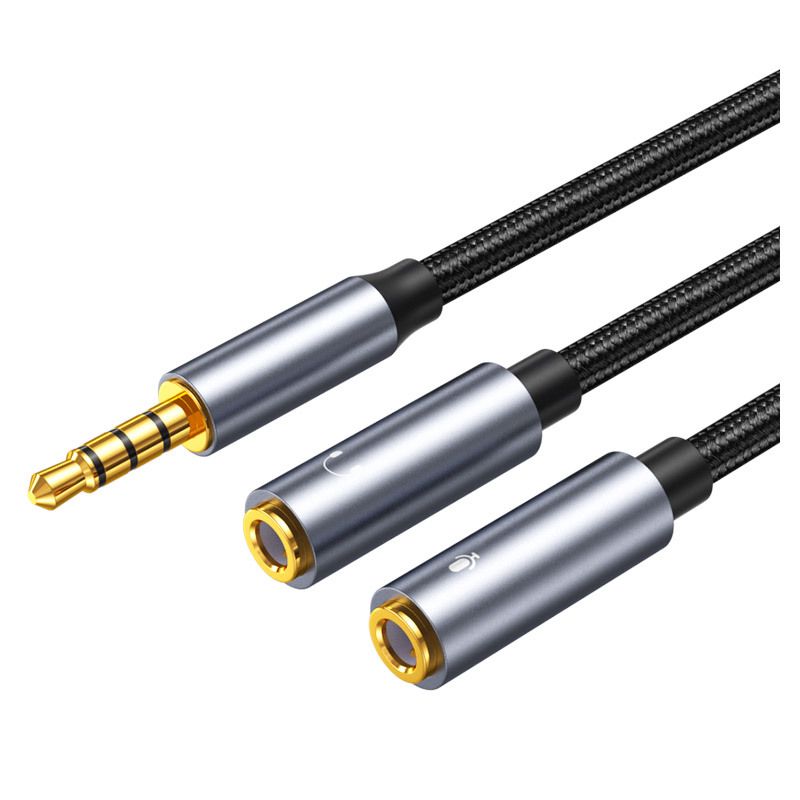 3.5mm Jack Aux Audio Cable Mal - Earphone Splitter Jack บทวิจารณ์และราคา