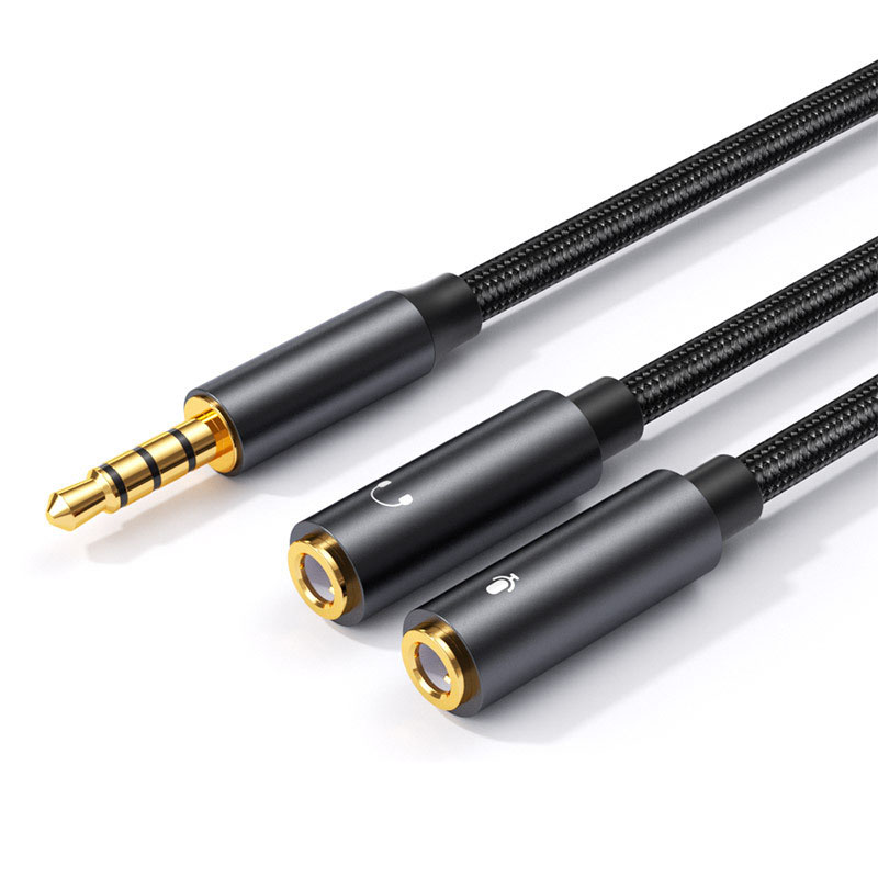 3.5mm Jack Aux Audio Cable Mal - Earphone Splitter Jack บทวิจารณ์และราคา
