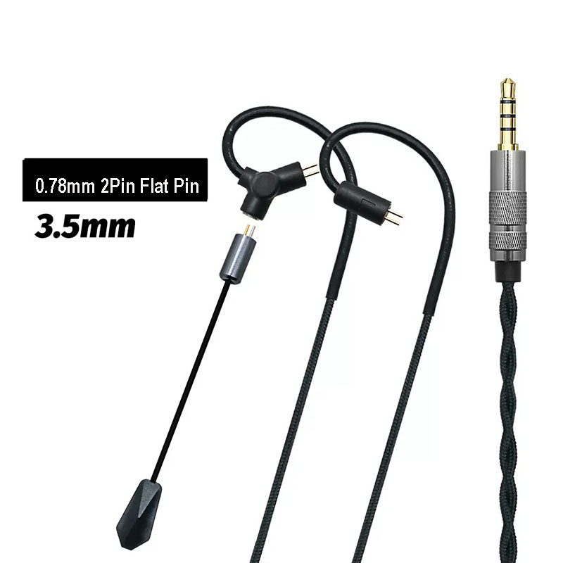 0.78 QDC MMCX Gaming Earphone  - Usb C Earphone บทวิจารณ์และราคา