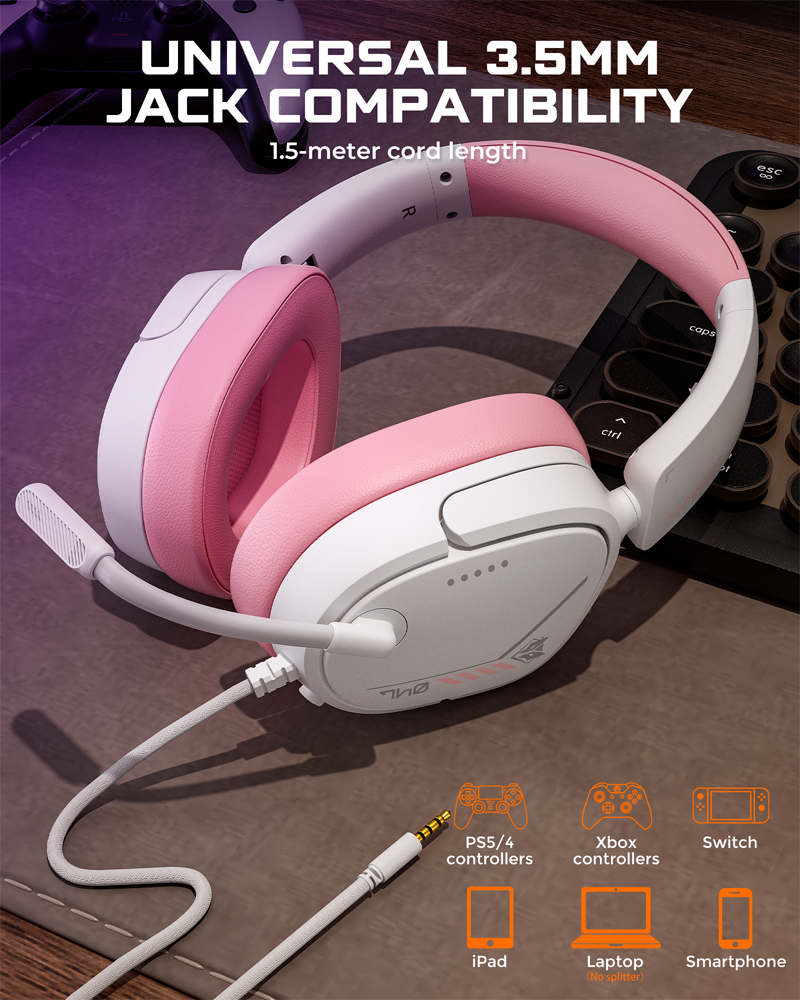 NUBWO HG04L Gaming Headset for - Gaming Headset Rgb บทวิจารณ์และราคา