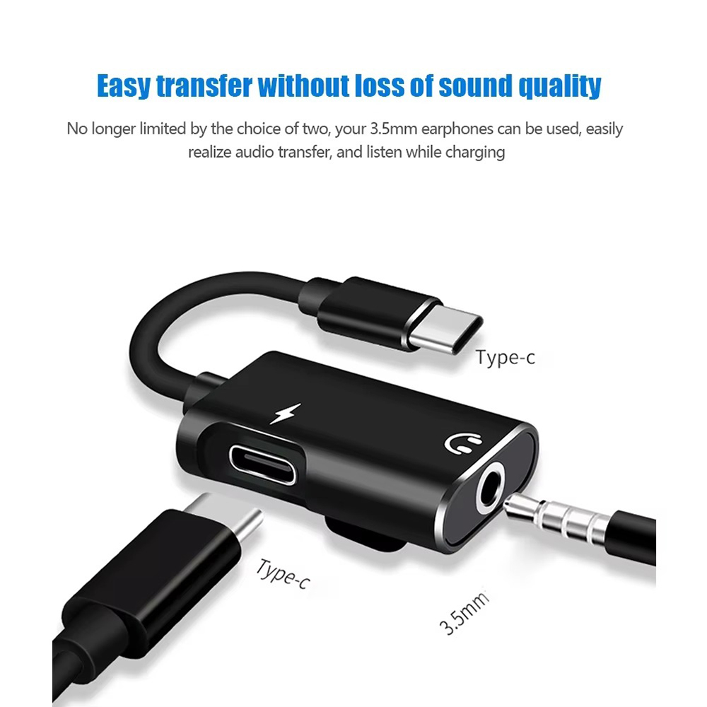 2 in 1 Headphone Audio Cable A - Earphone Splitter Jack บทวิจารณ์และราคา